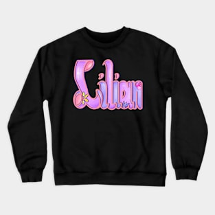 Lilian Girls and womens Personalized Custom name Lilian Crewneck Sweatshirt